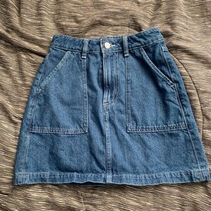 Denim skirt